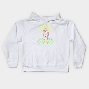 Peaceful mind Kids Hoodie